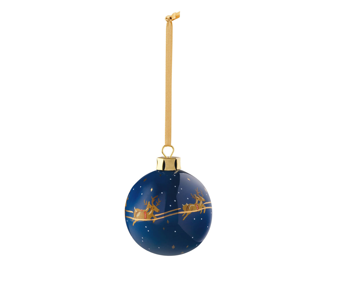 Christmas Delivery Porcelain Ornament