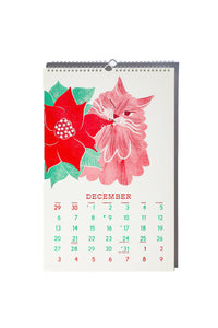 2026 Risograph Wall Calendar - Butterfly Days