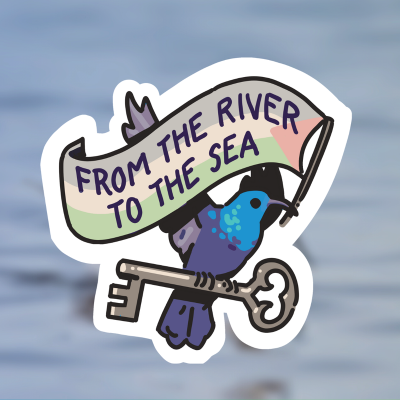 Palestine Sunbird Sticker