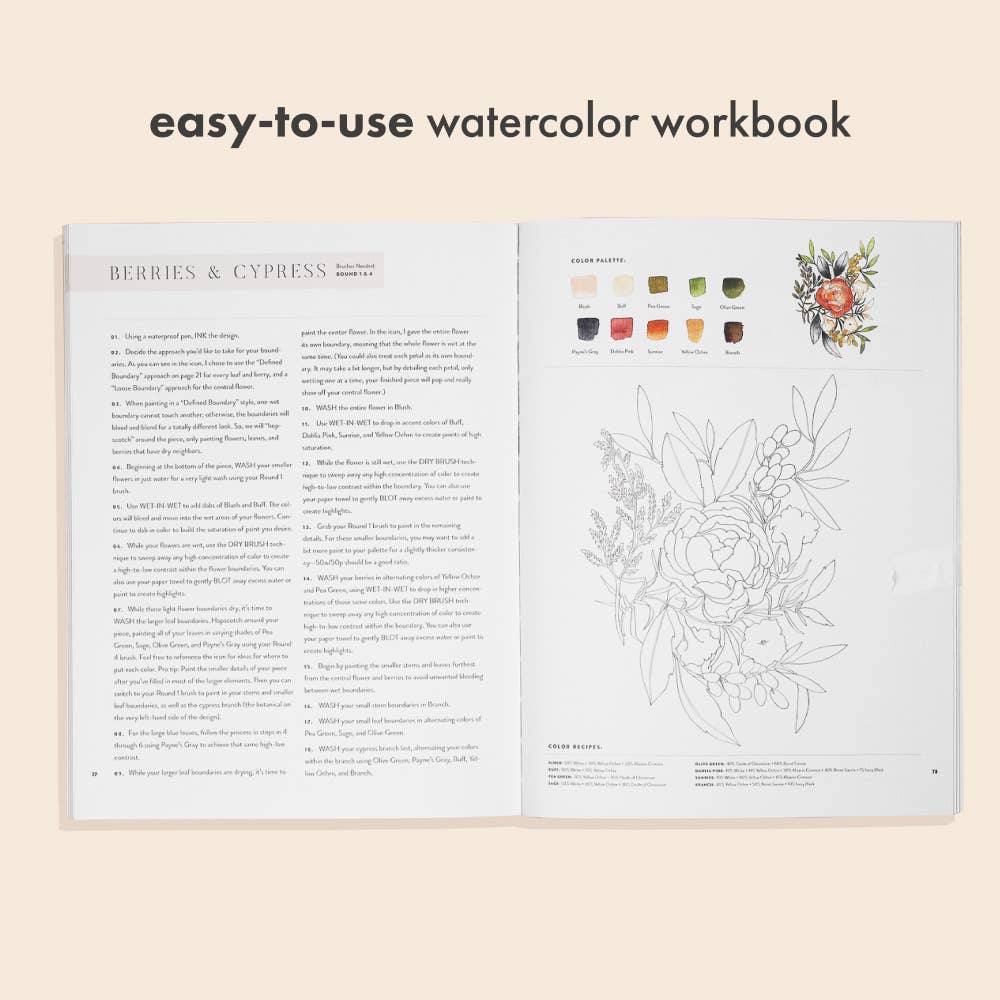 Watercolor Workbook