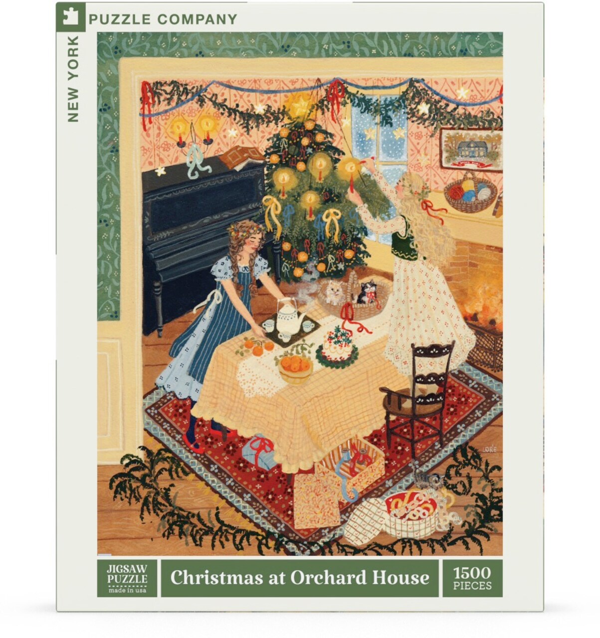 Christmas at Orchard House 1500 Piece Puzzle