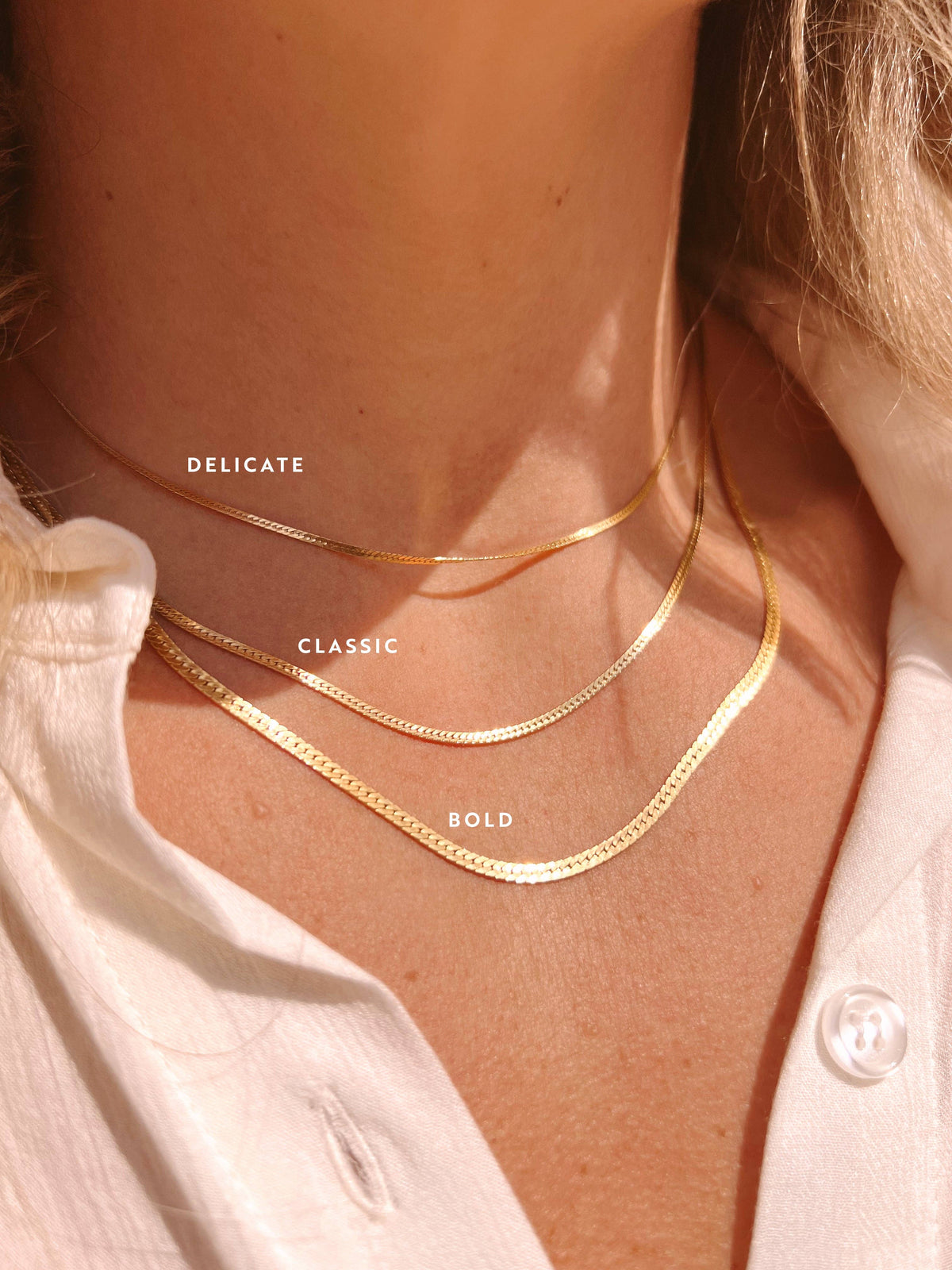 Herra Chain | 14kt Gold Fill + Sterling Silver
