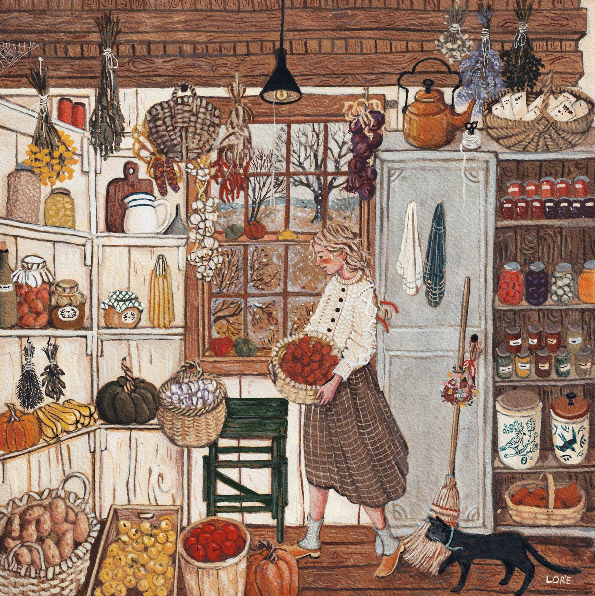 Winter Stores  Card