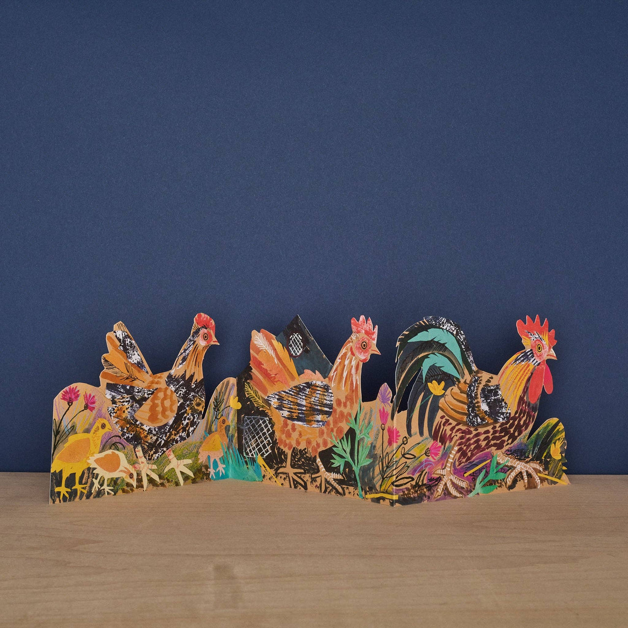 Three Fold Chickens