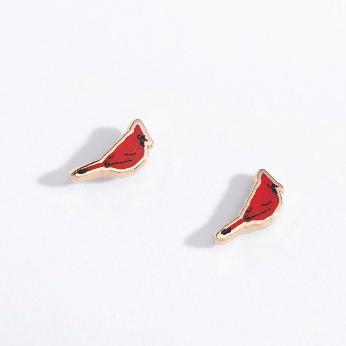 Cardinal Studs