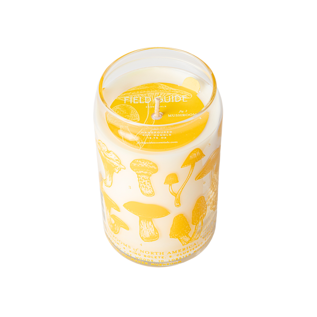 Mushrooms Soy Candle - Forest Floor Collection