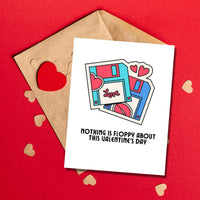 Nothing Is Floppy About This Valentine's Day Card