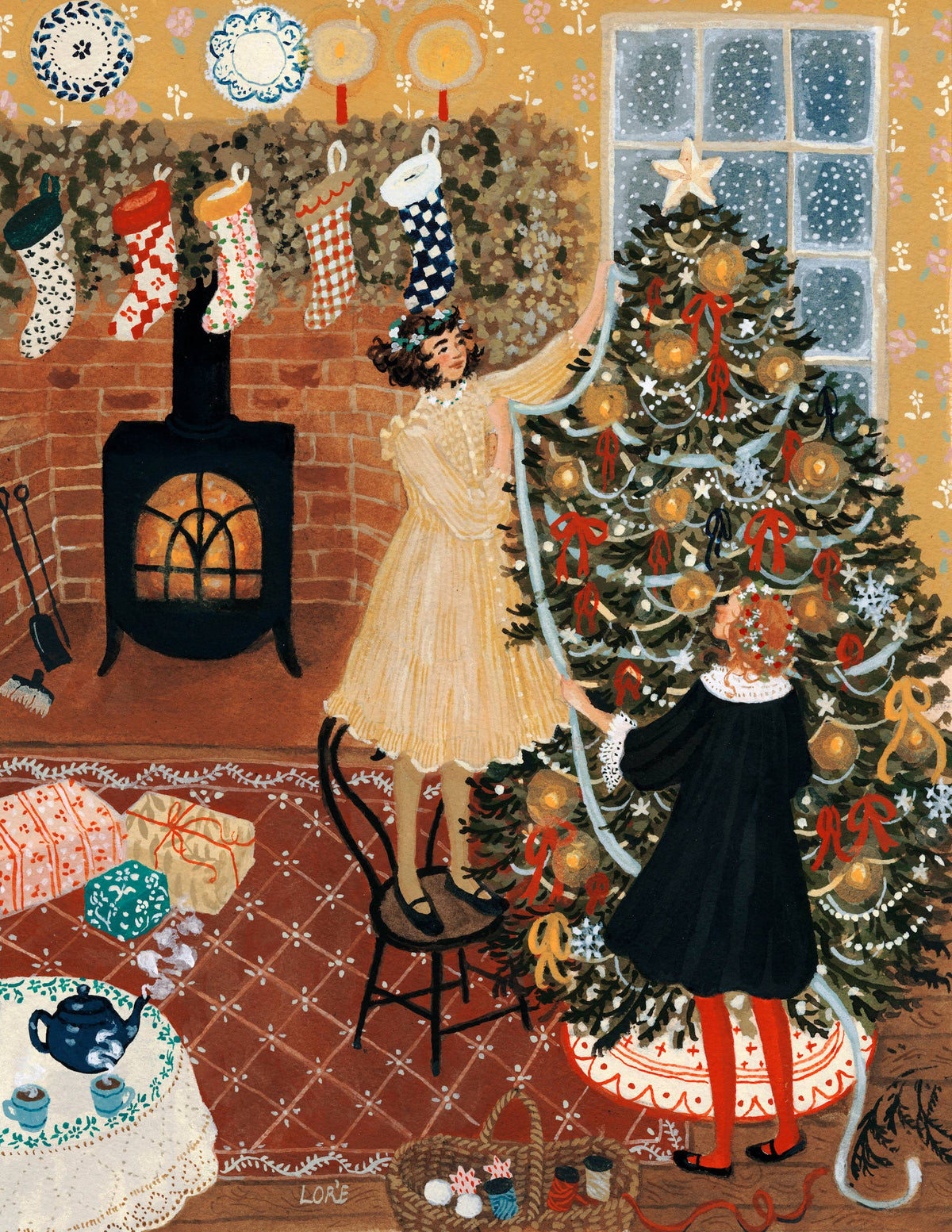 Tis the Season Art Print