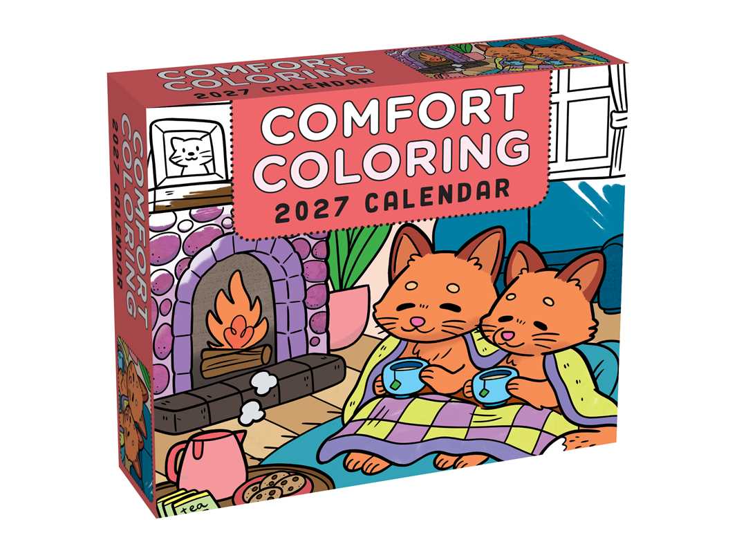 Comfort Coloring 2027 Day-to-Day Calendar by Andrews McMeel Publishing