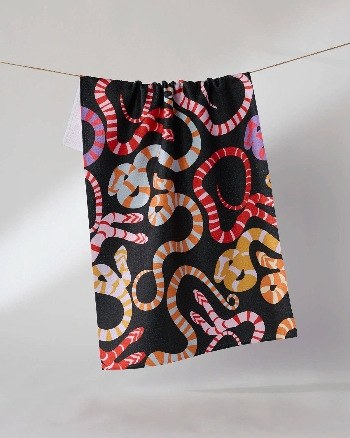 Serpentine Riot Tea Towel - Halloween 2026