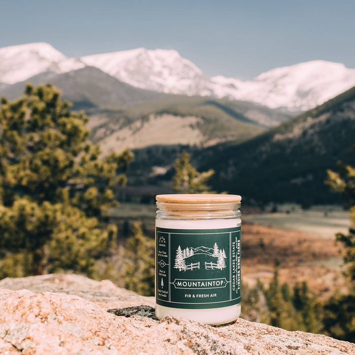 Soy Candle, Mountaintop, Woody & Fresh