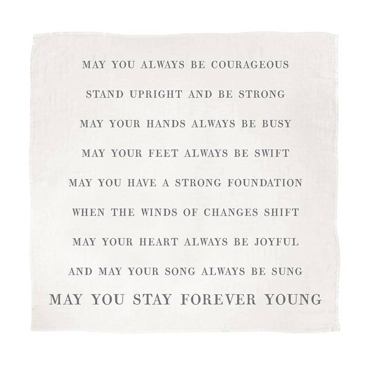Swaddle Blanket - Forever Young