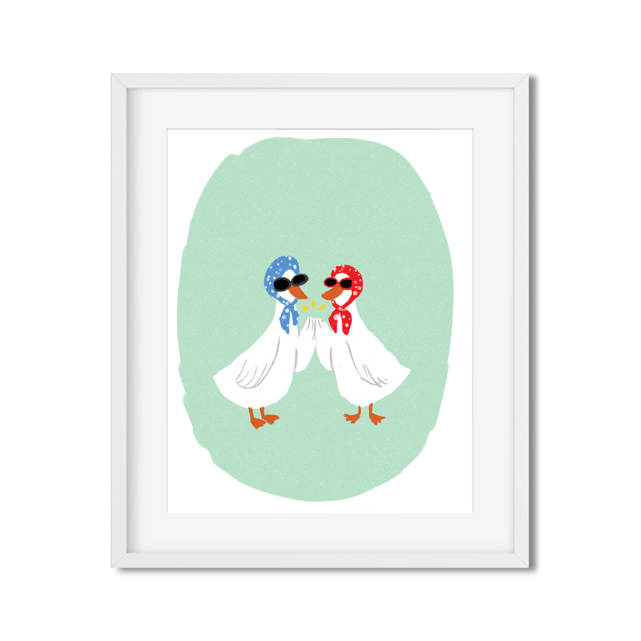 Goose Girlies - Art Print