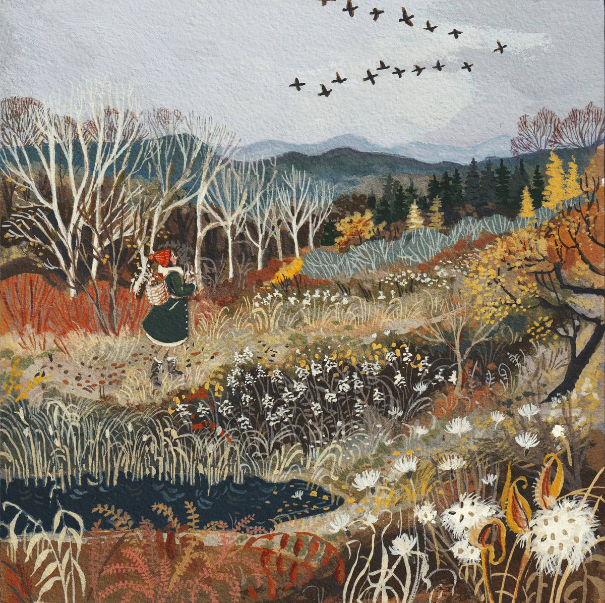 November Guest Art Print