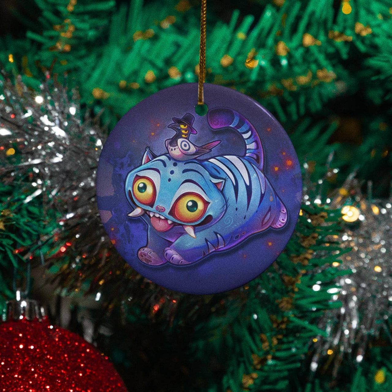 Derpy and Sussie Ornament, Kpop Demon Hunters Xmas Tree