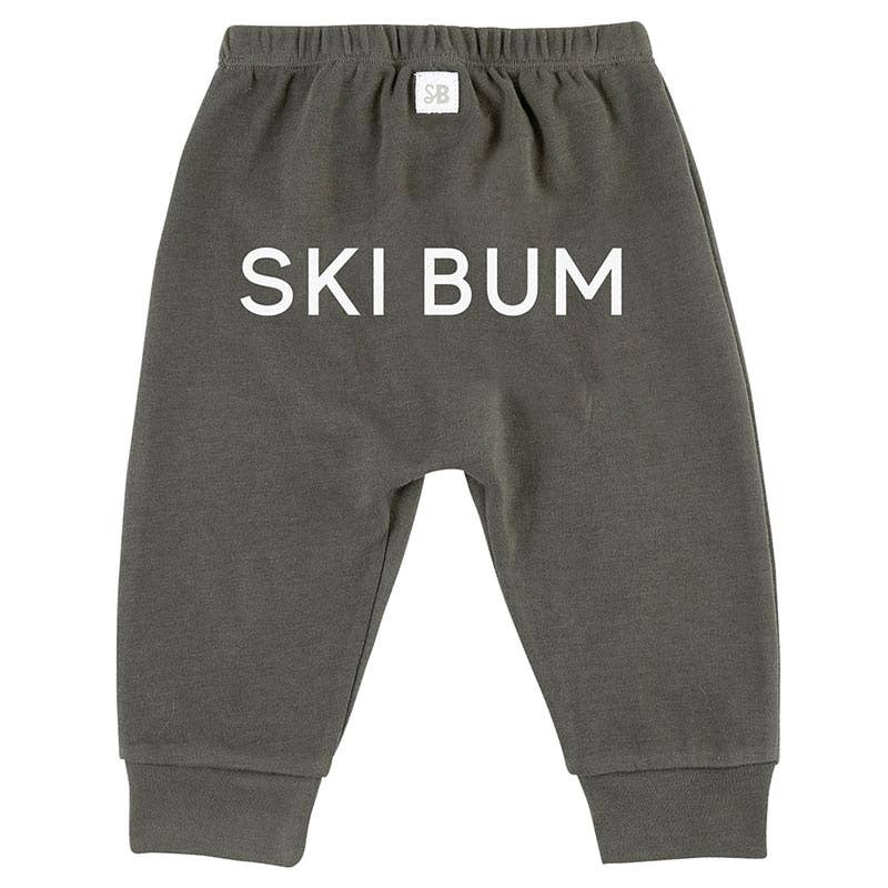 Winter Wonderland Drawstring Pants - Ski Bum 6-12 month