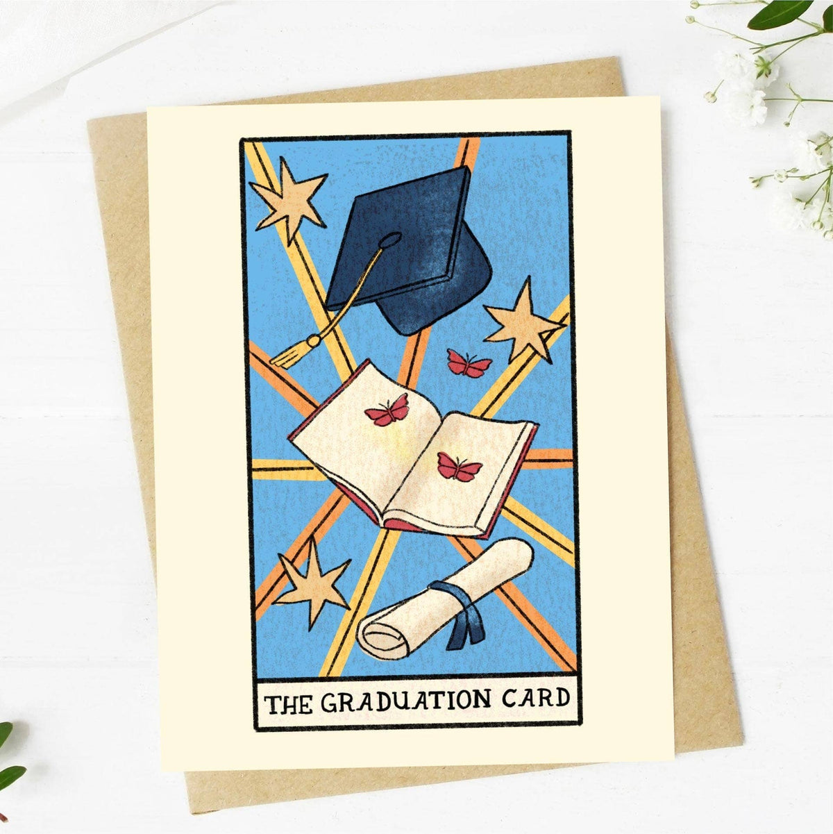 "The Graduation Card" Tarot Themed Greeting Card