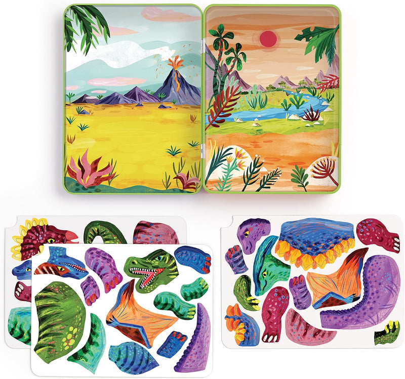 Magnetic Dino Mix-Up