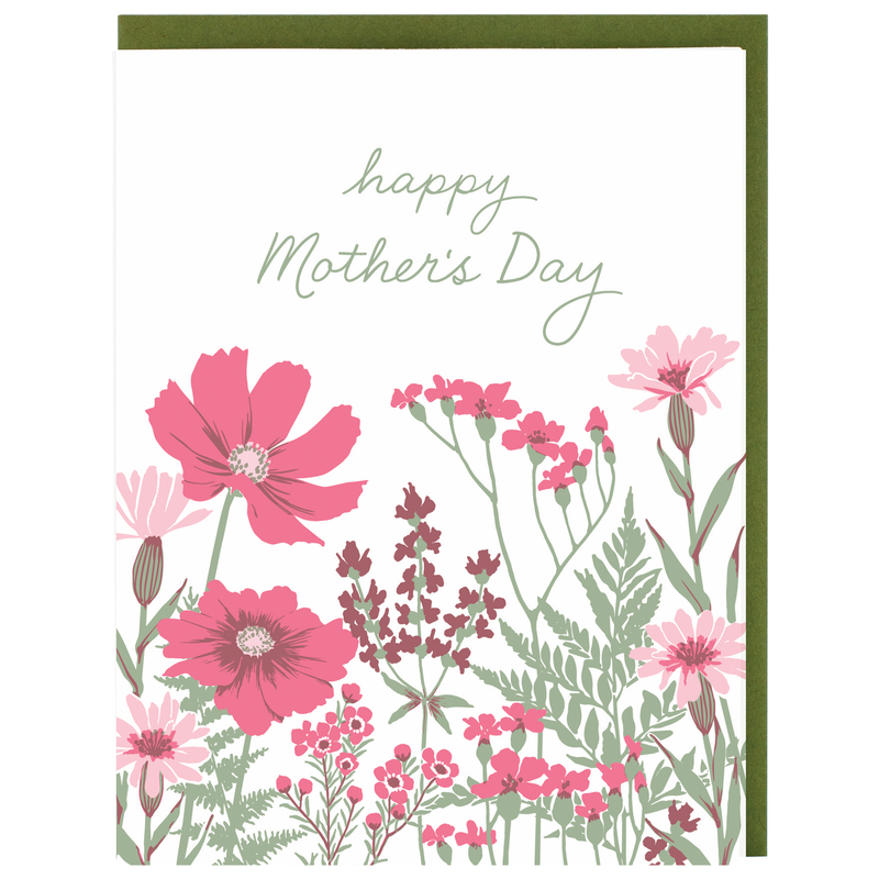 Garden Flowers Mother's Day Card