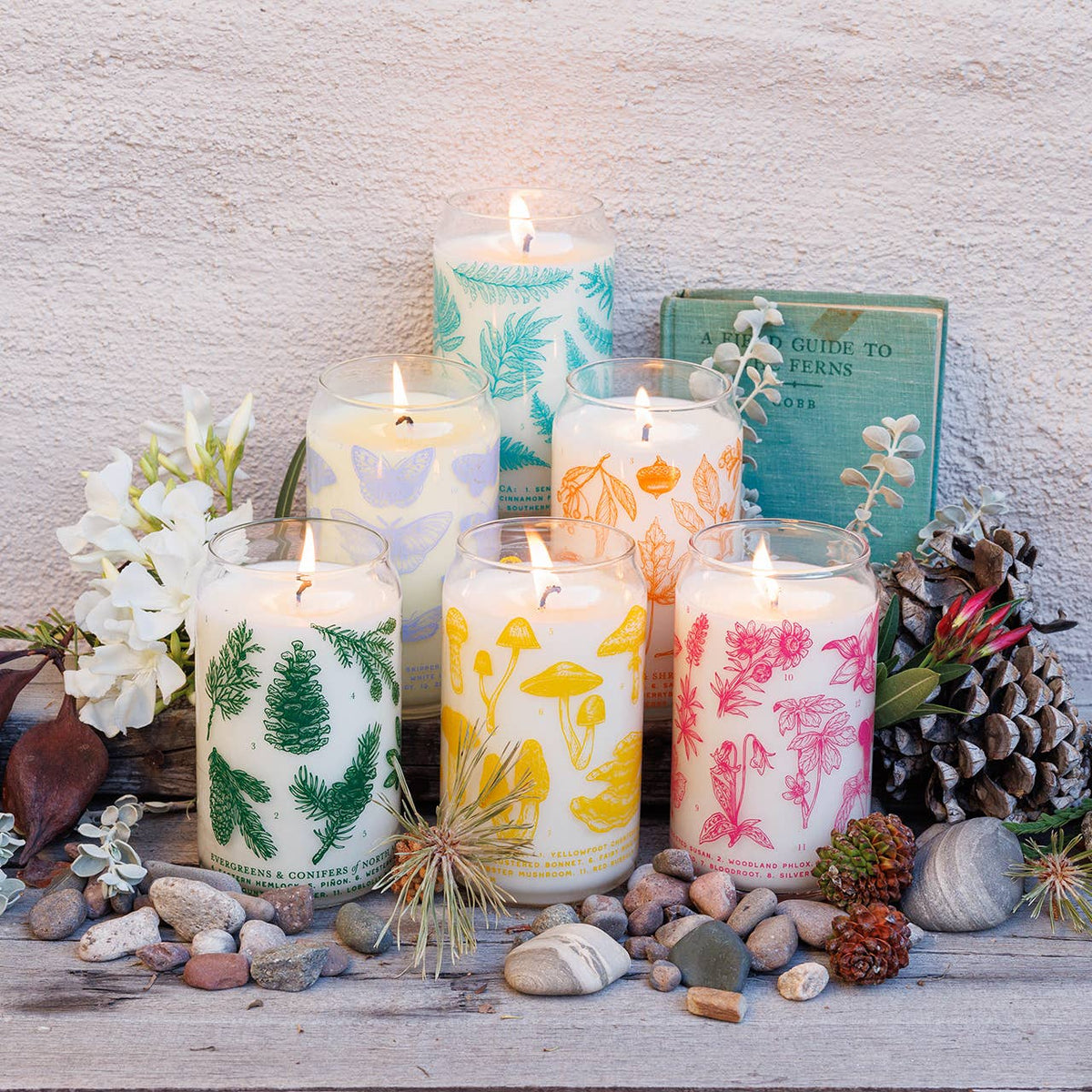 Woodland Wildflowers Soy Candle - Forest Floor Collection