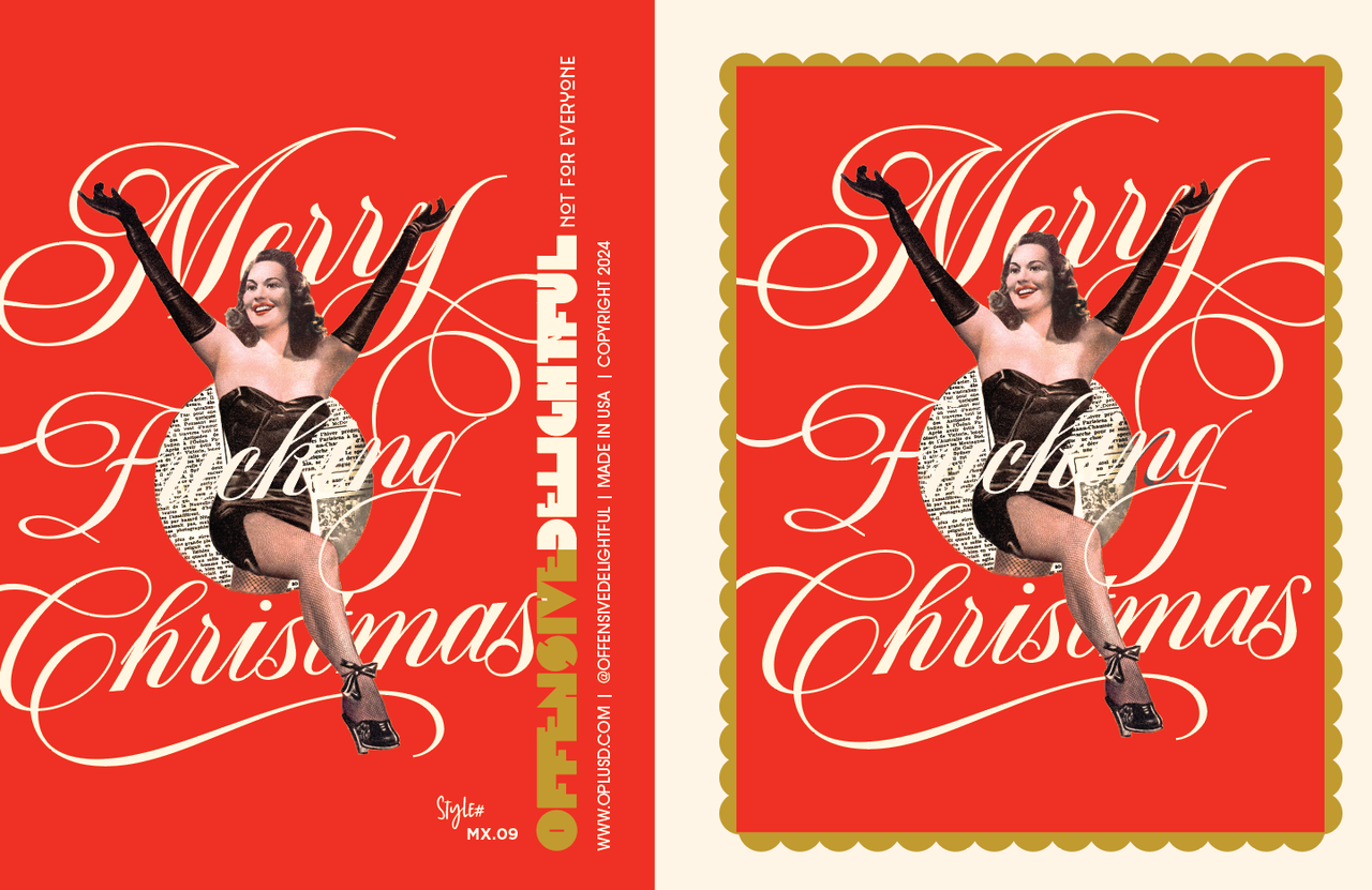 MERRY CHRISTMAS GAL! christmas card