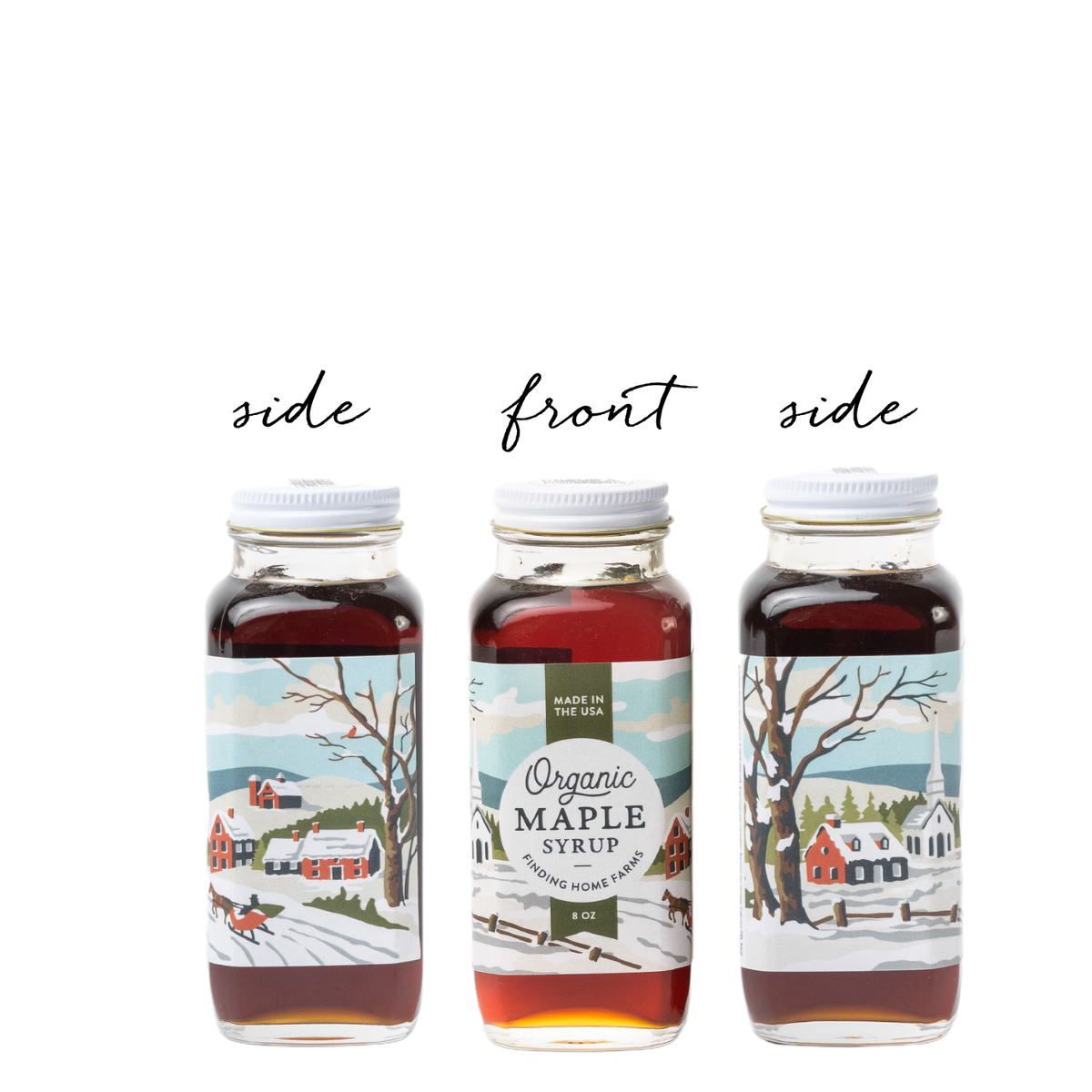 Limited Edition Holiday Maple 8oz Trio (Christmas)