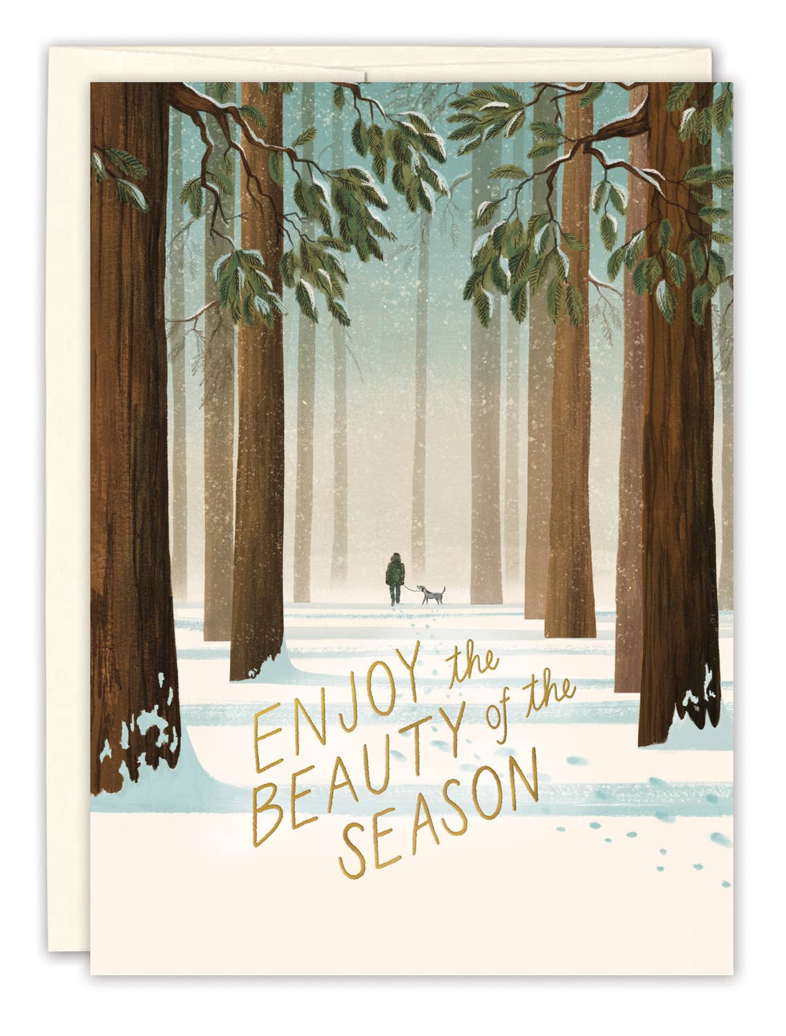 Winter Walk Boxed Holiday Cards - Set of 10