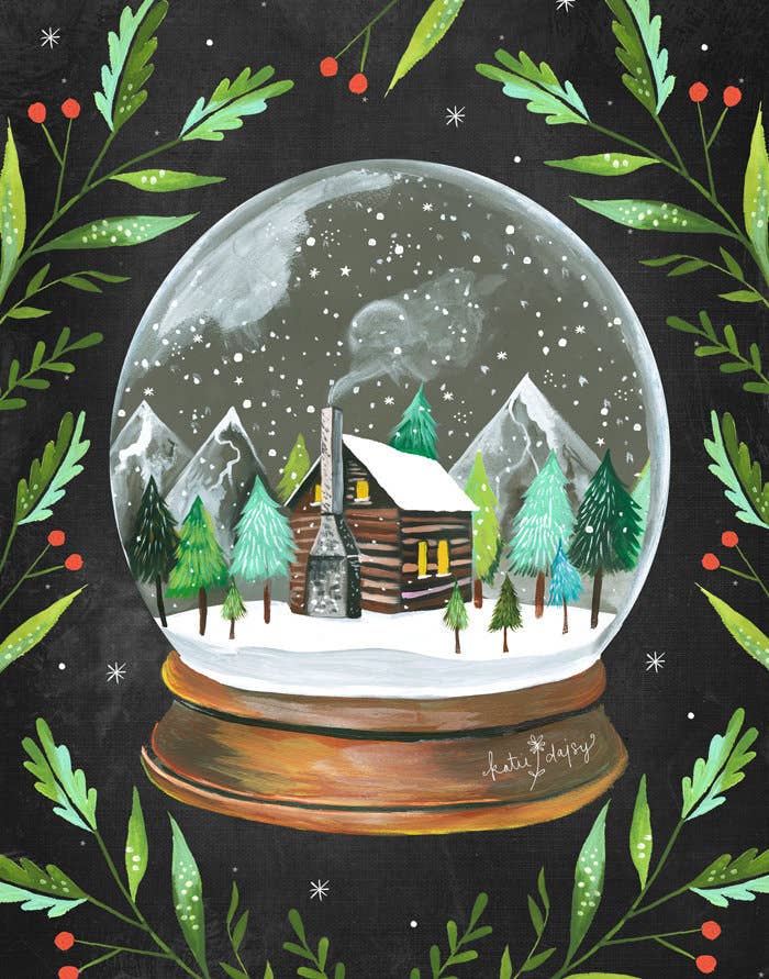 Snowglobe Print