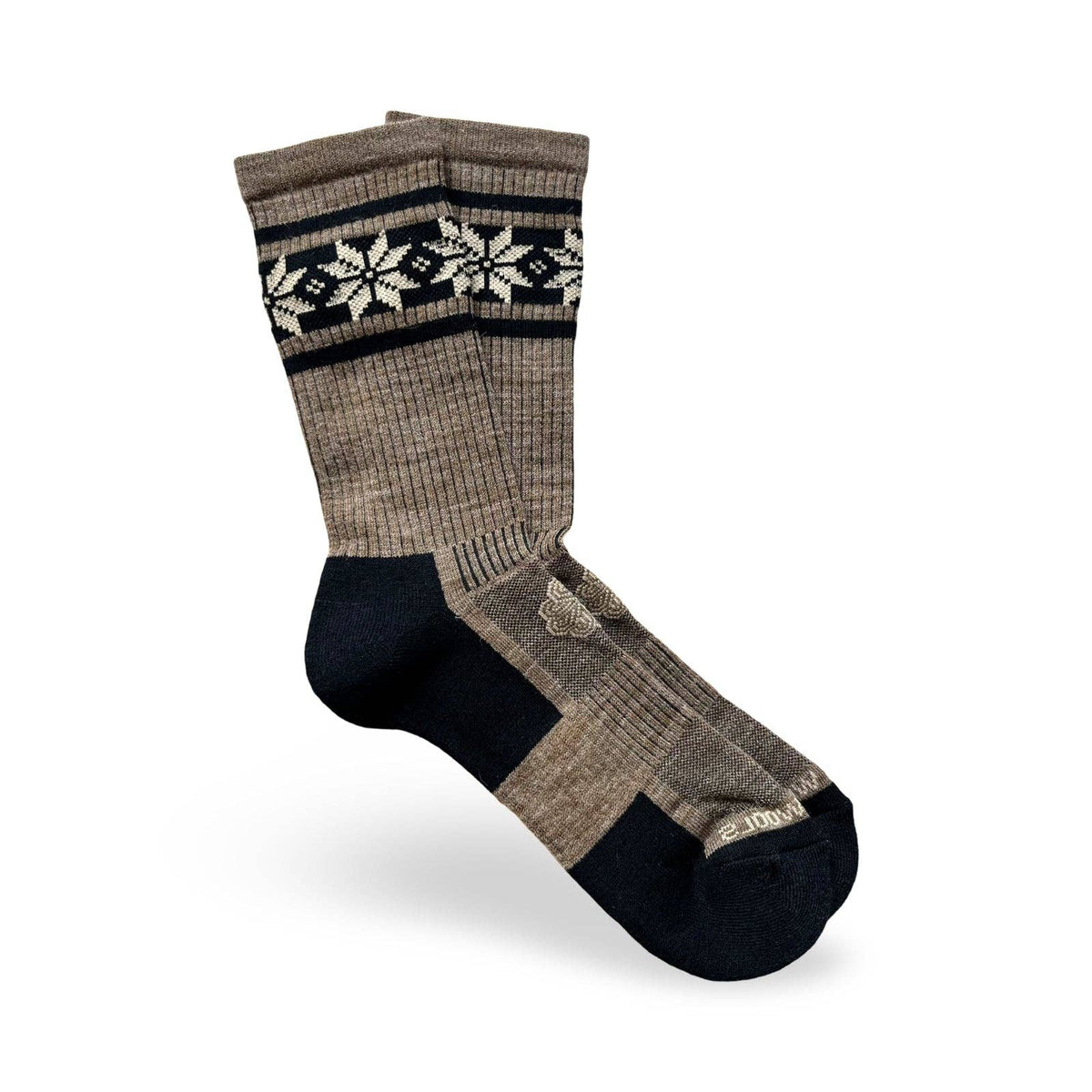 Nordic Wools HIKE™ Merino Wool Tough Socks (Sand) - Unisex