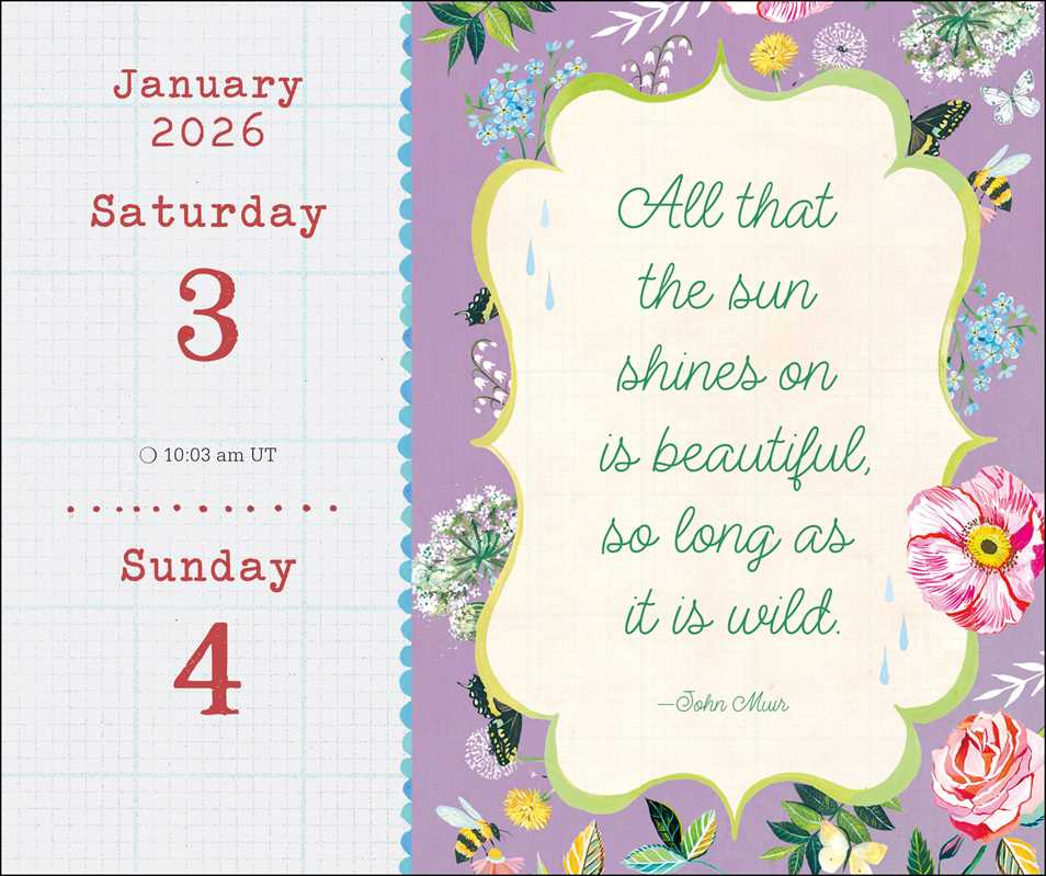 Katie Daisy 2026 Day-to-Day Calendar by Katie  Daisy