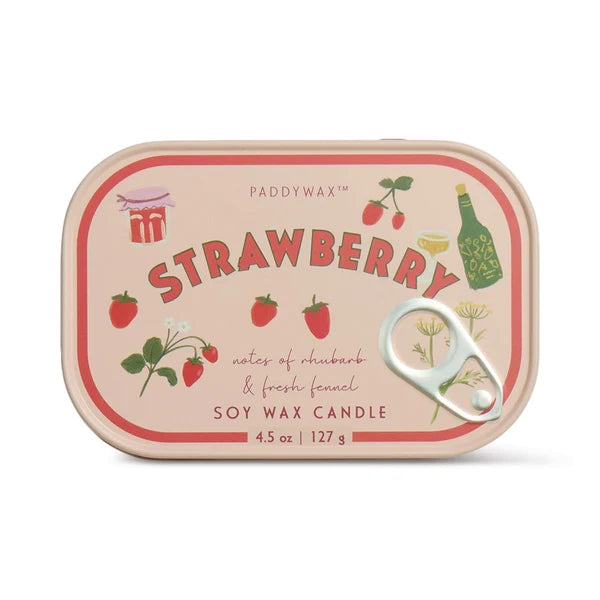 Bistro Tin Candle | Summer Strawberry