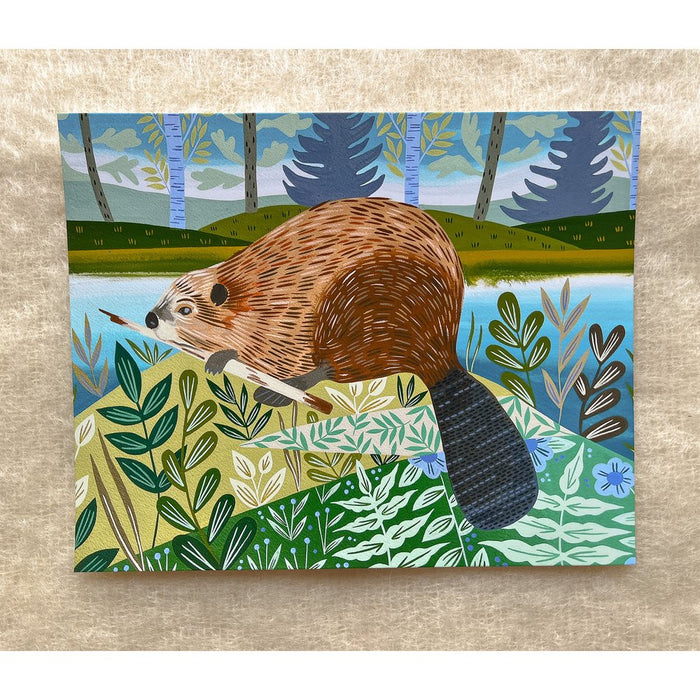 Resources | Beaver Art Print