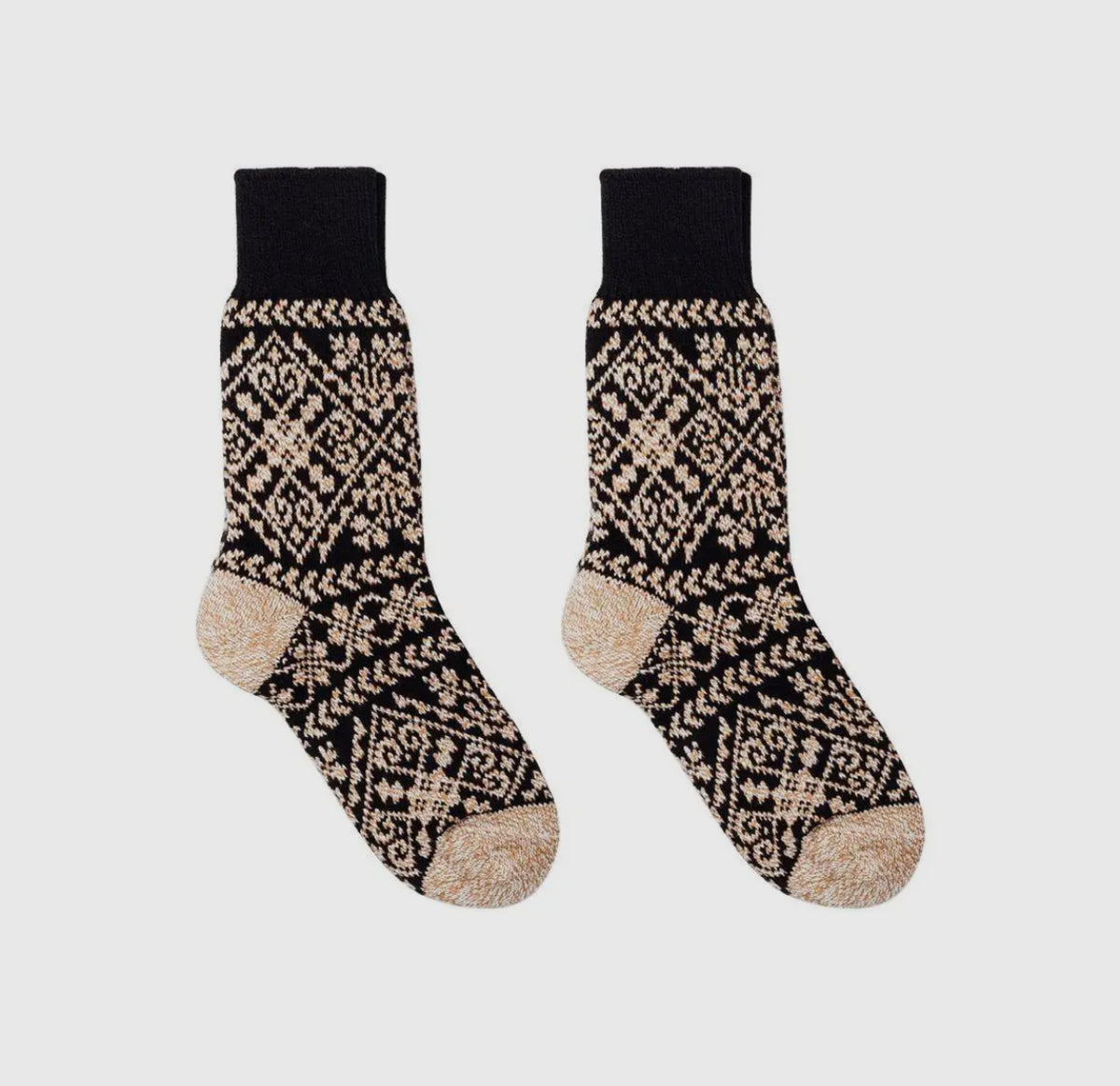 Black | Nordic Socks Merino Wool PERFORM™ Warm