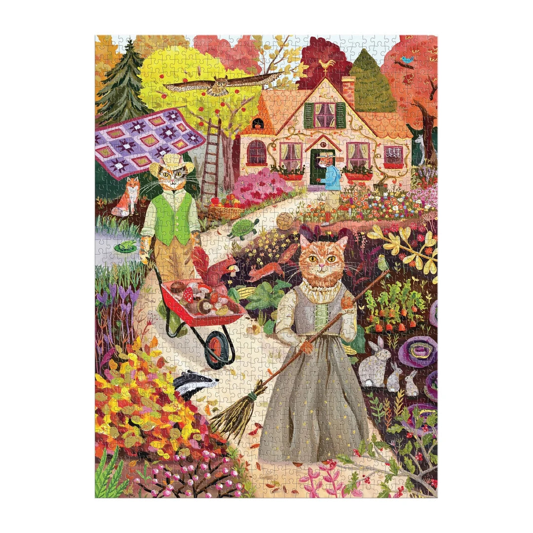 Cottage Cats 1000 piece puzzle