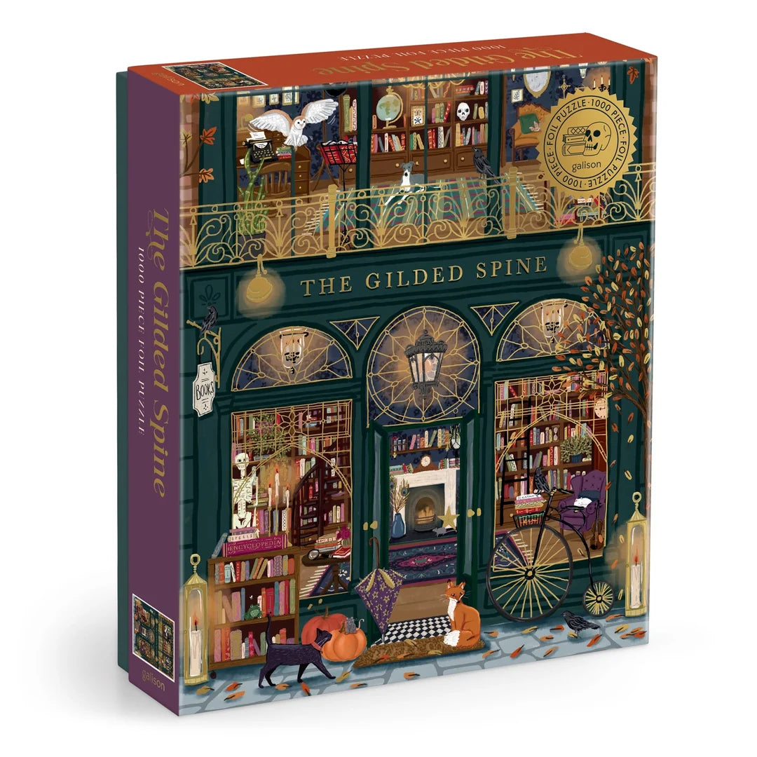The Gilded Spine 1000 Piece Puzzle