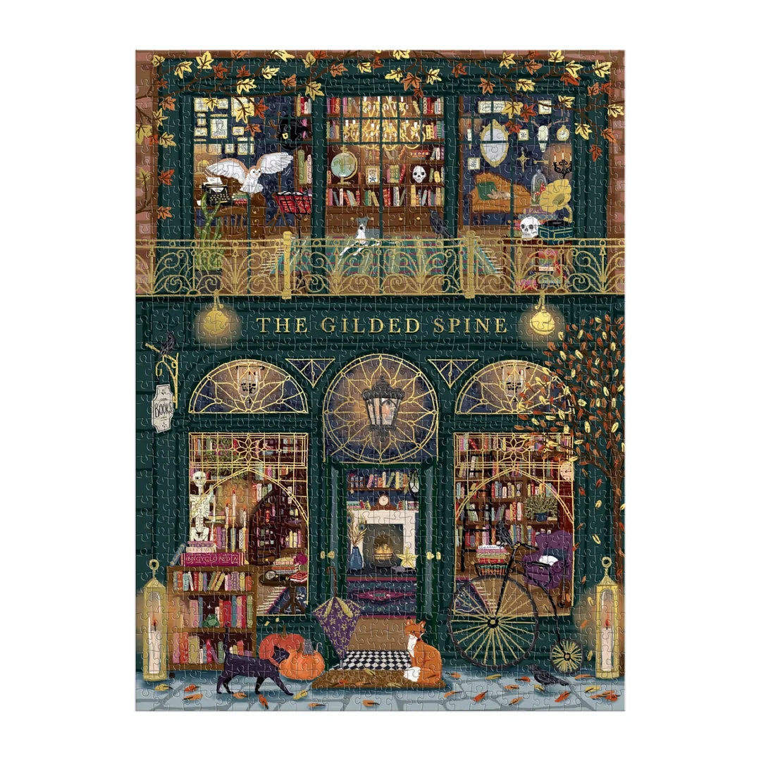 The Gilded Spine 1000 Piece Puzzle