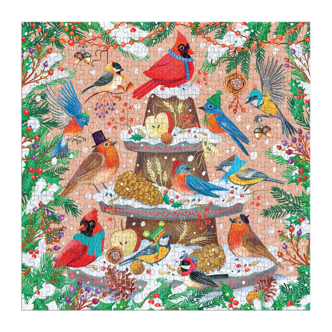 Festive Feathers Foil 500 Piece Puzzle