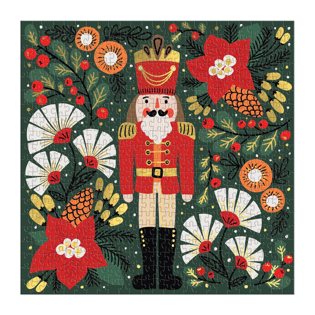 Merry Nutcracker Foil 500 Piece Puzzle