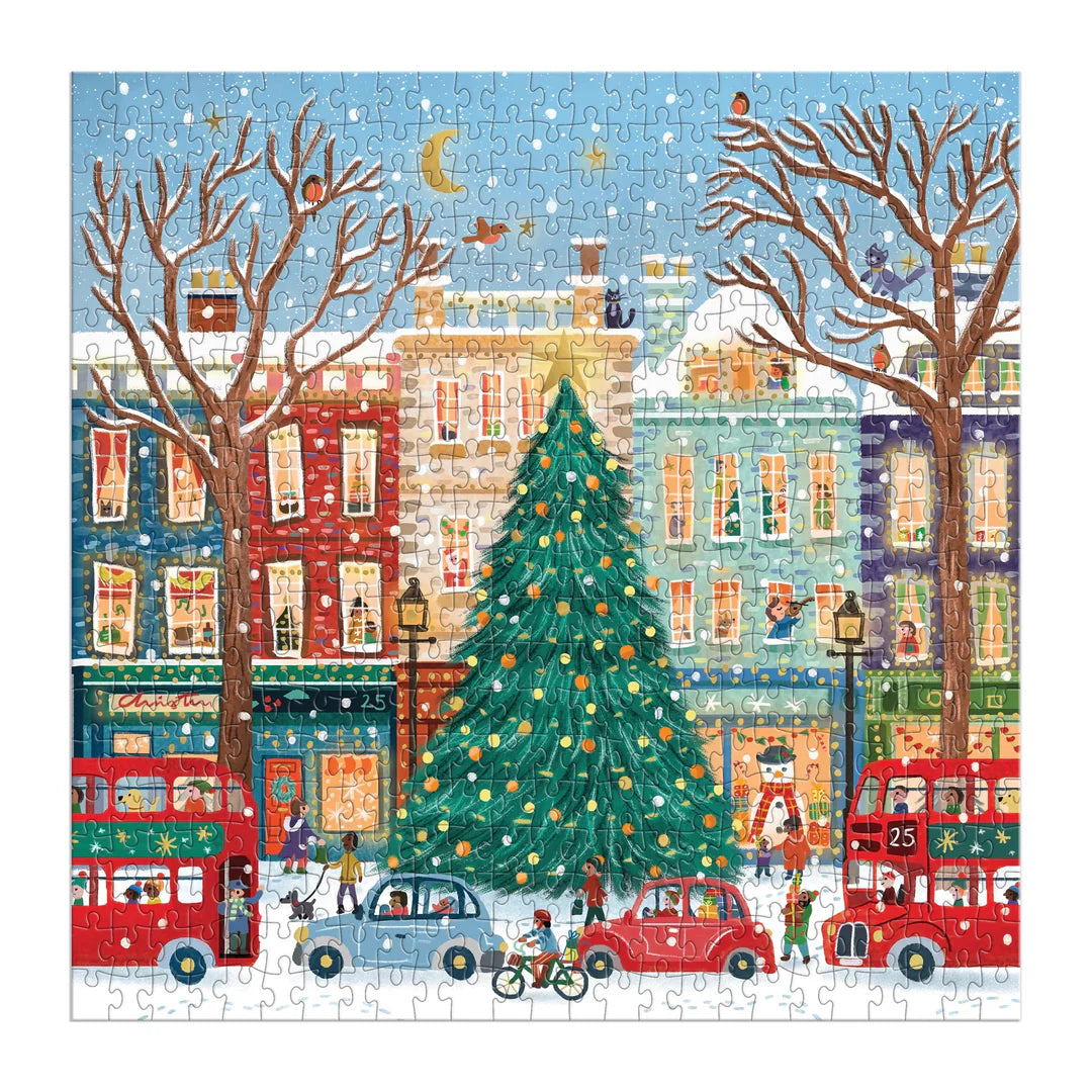 Tinsel City Foil 500 Piece Puzzle