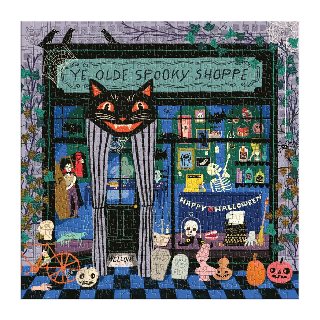 Ye Olde Spooky Shoppe 500 pc Puzzle