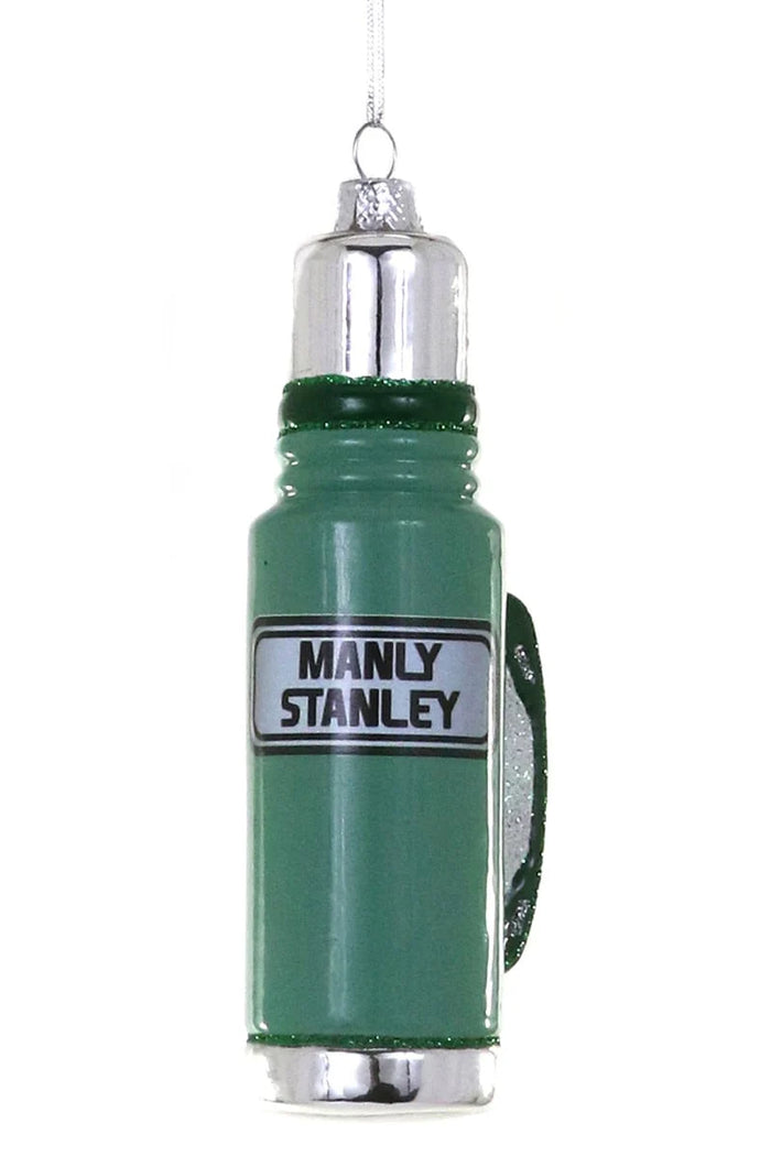 Manly Stanley Thermos Ornament