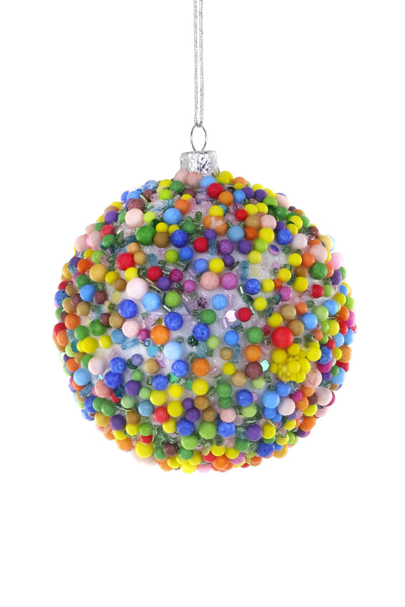 Sprinkle Bauble Ornament