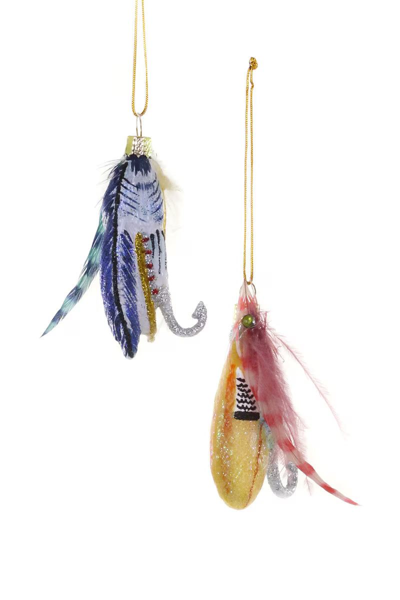Vintage Fishing Fly Ornament