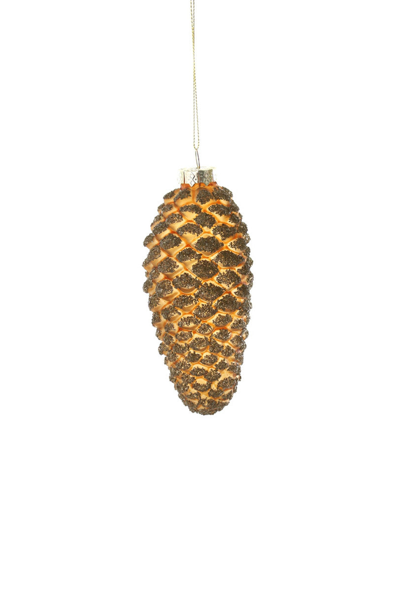 Glittered Pine Cone Ornament