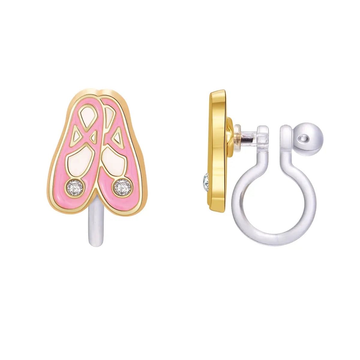 Ballet Slippers | Clip On Cutie Earrings