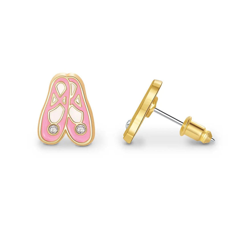 Ballet Slippers | Stud Earrings