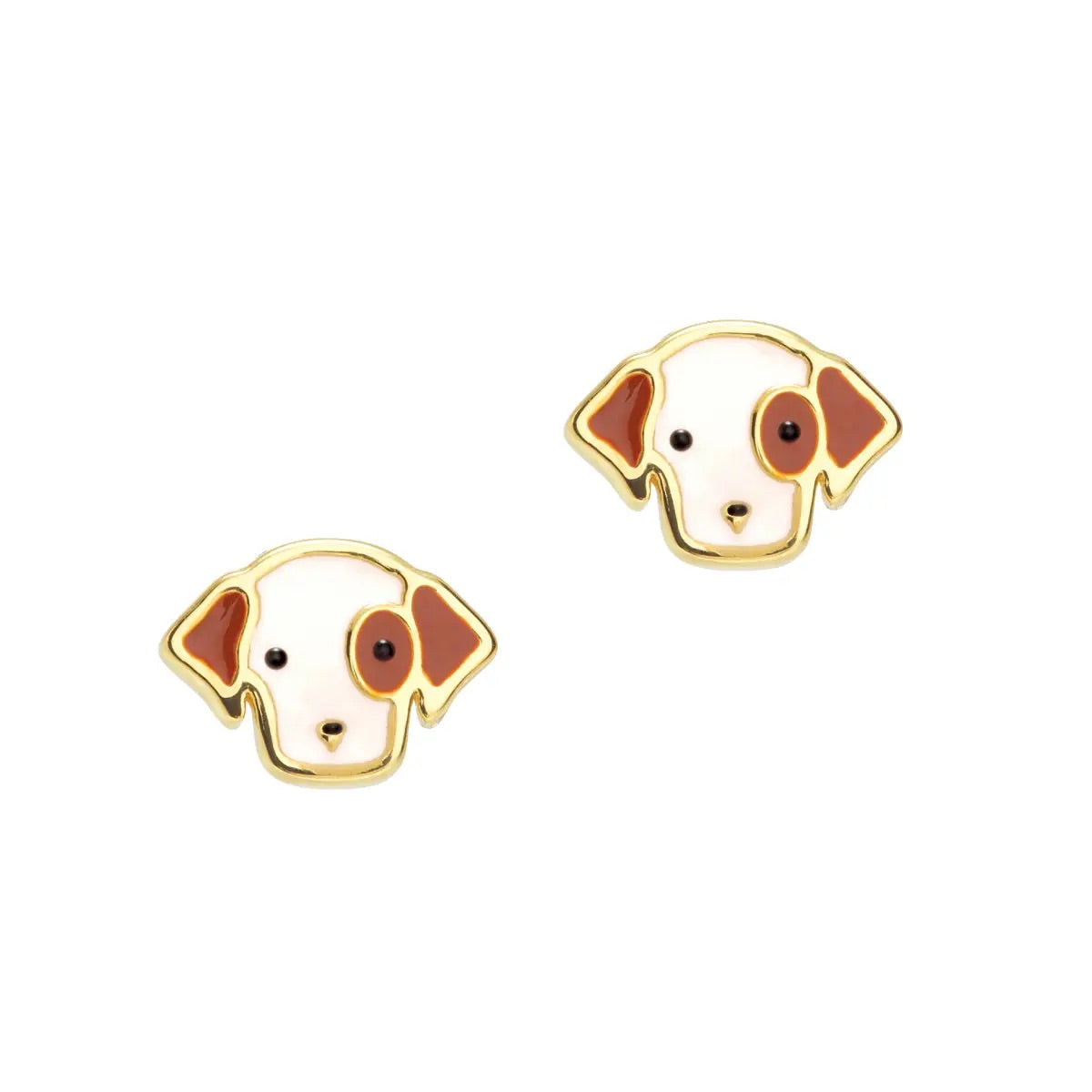 Perky Puppy | Stud Earrings