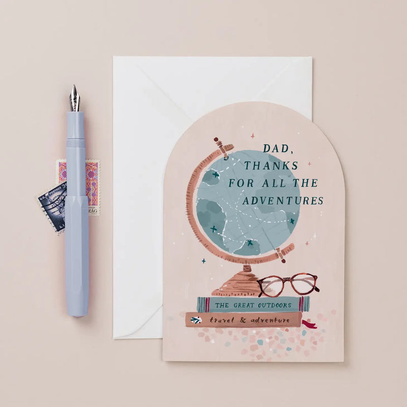 Dad Adventure Fathers Day Card