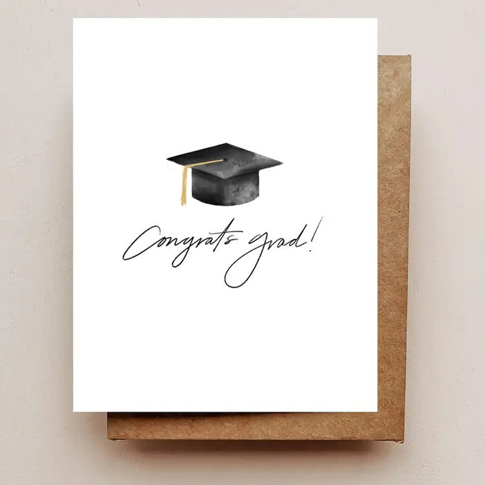 Congrats Grad Cap Card