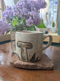 Mushroom Mug by Burdock Ceramics